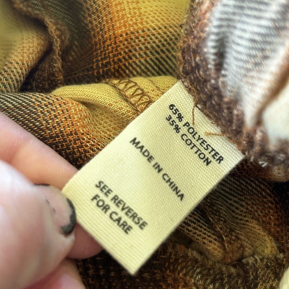 Gilded Intent plaid joggers cargo slouchy baggy pants - Picture 7 of 13